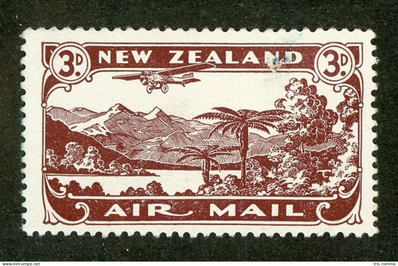 521 New Zealand 1931 Scott #C1 Mlh* (Lower Bids 20% Off) - Posta Aerea