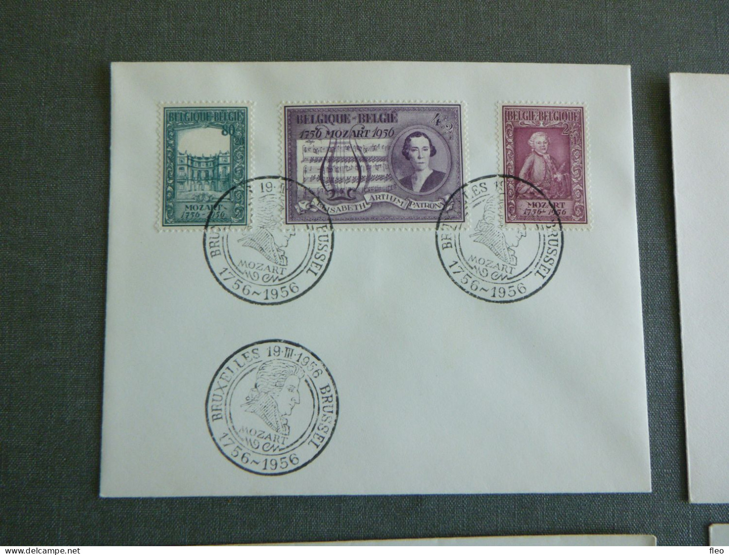 1956 987/989 & 990 & 994/995 & 996 & 997 & 998/1004 FDC's - 1951-1960