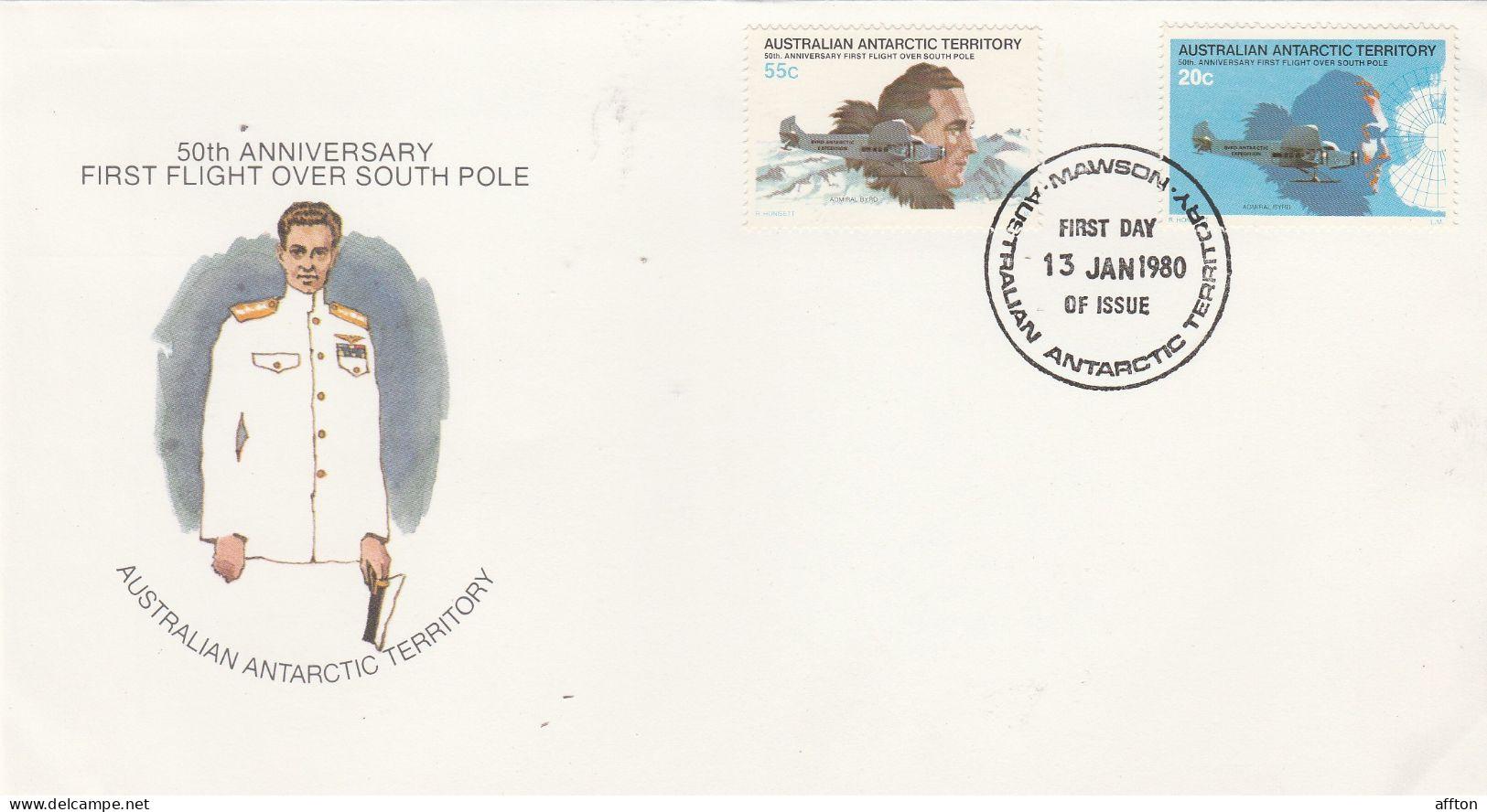 Australian Antarctic Territory 1980 FDC - FDC