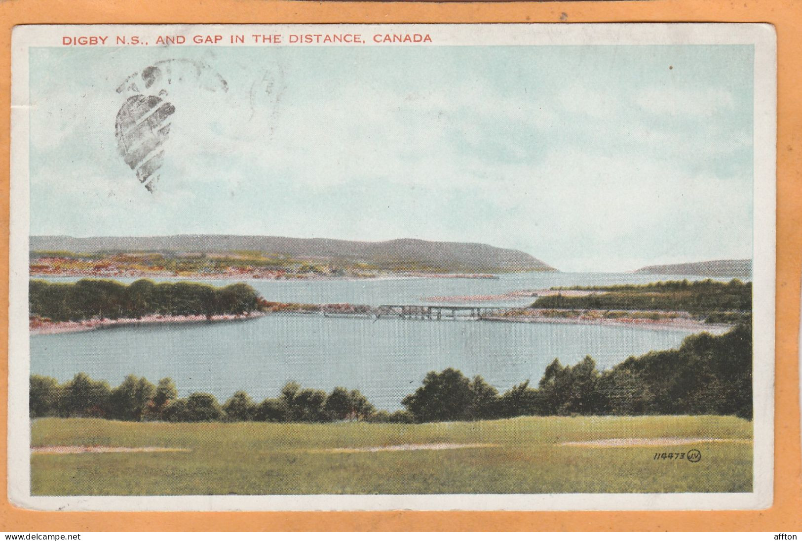 Digby Nova Scotia Canada Old Postcard - Sonstige & Ohne Zuordnung