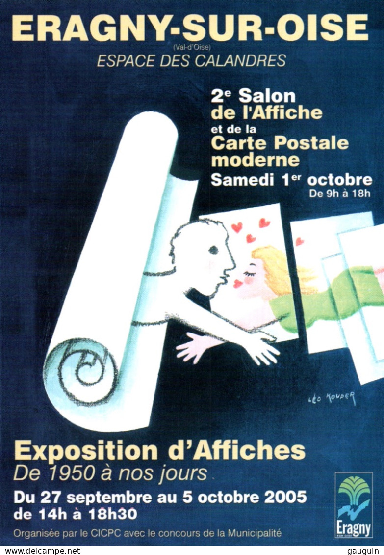 CPM - ILLUSTRATION LÉO KOUPER - ÉRAGNYs/OISE - Expo Affiches ... Edition Cartophile - Kouper