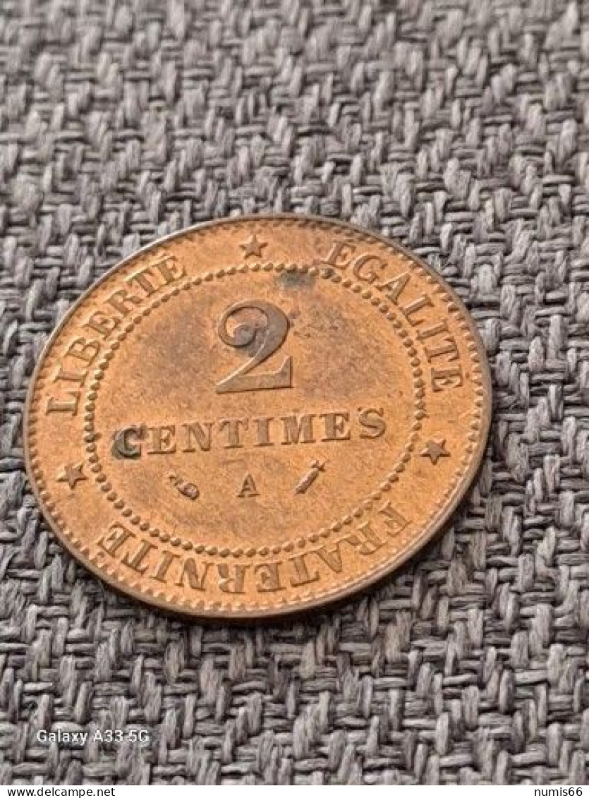 2 CT CERES 1888 - 2 Centimes