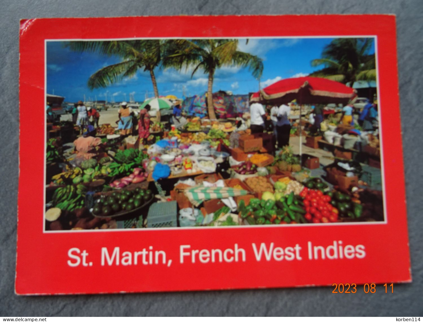 THE COLOURFUL MARKET IN MARIGOT - Saint Martin