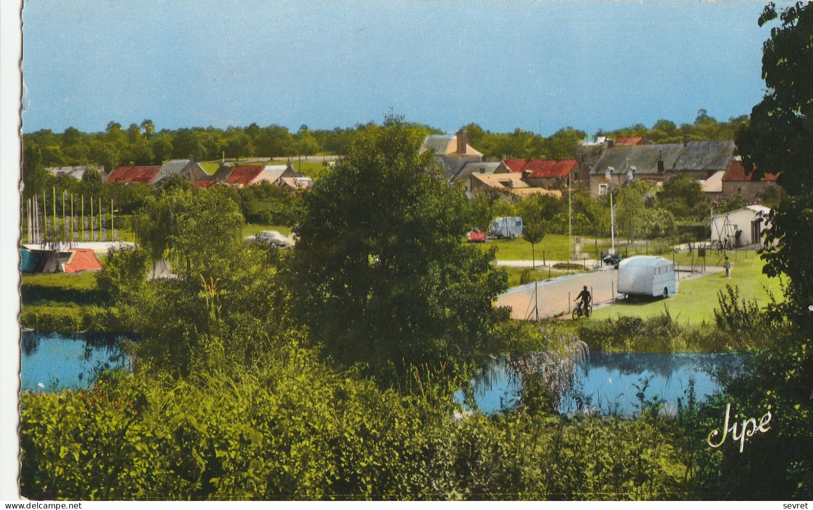 LOUE. -  Le Terrain De Camping. CPSM 9x14 - Loue