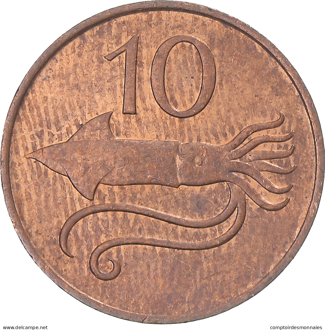 Monnaie, Islande, 10 Aurar, 1981 - Island