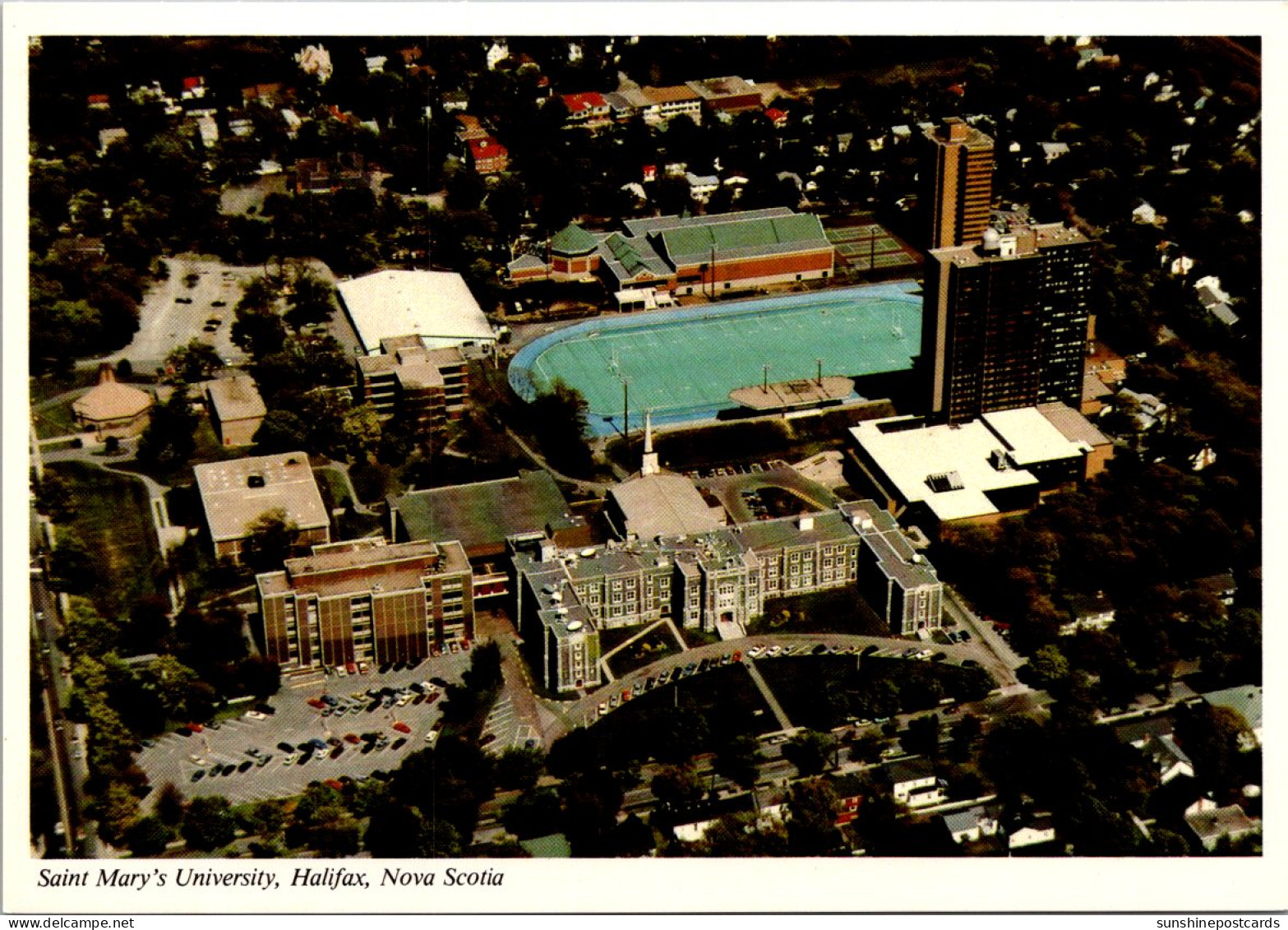 Canada Halifax Aerial View Saint Mary's University Home Of The Huskies - Halifax