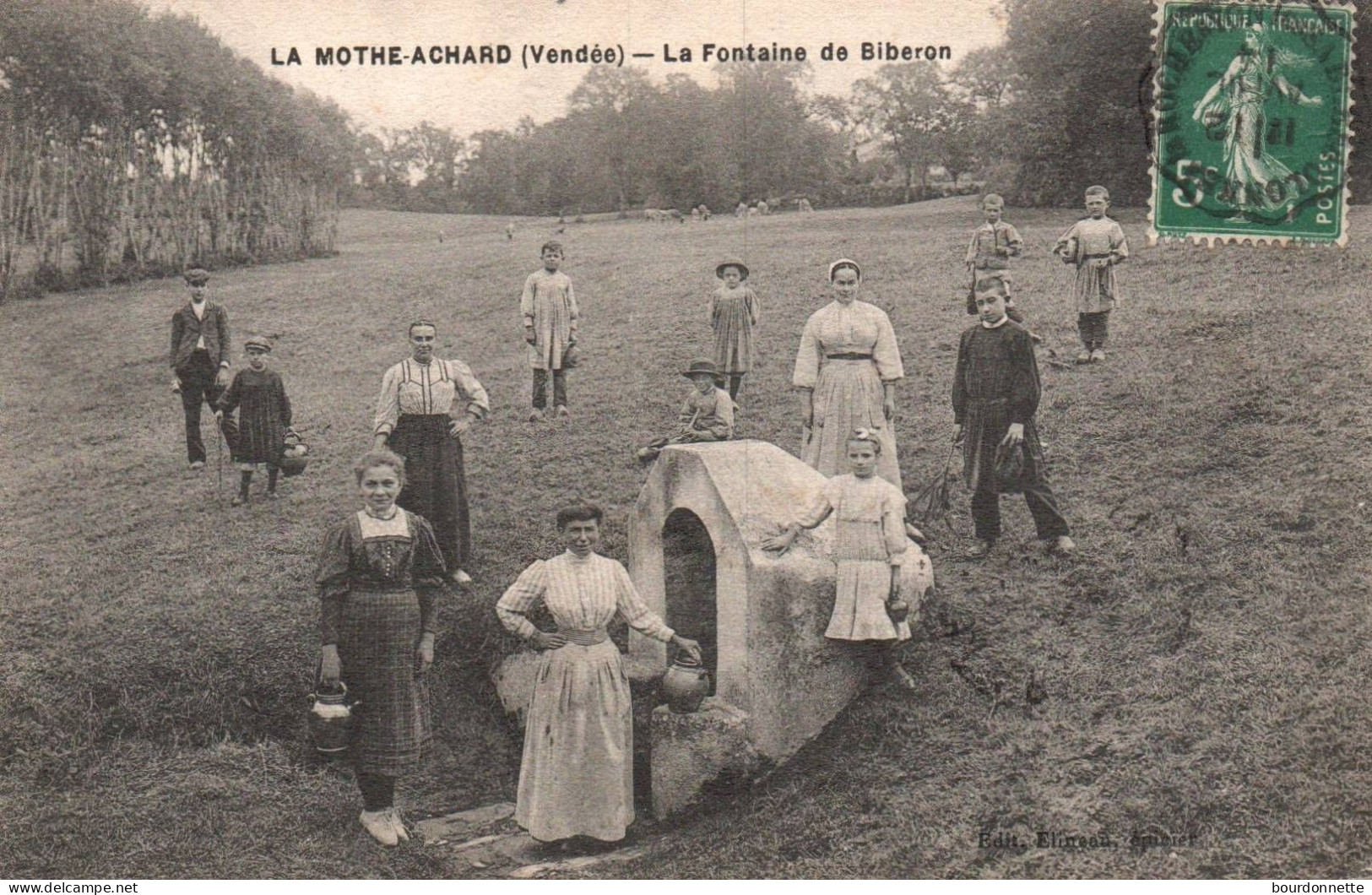 85 LA MOTHE ACHARD / La Fontaine De Biberon / - La Mothe Achard