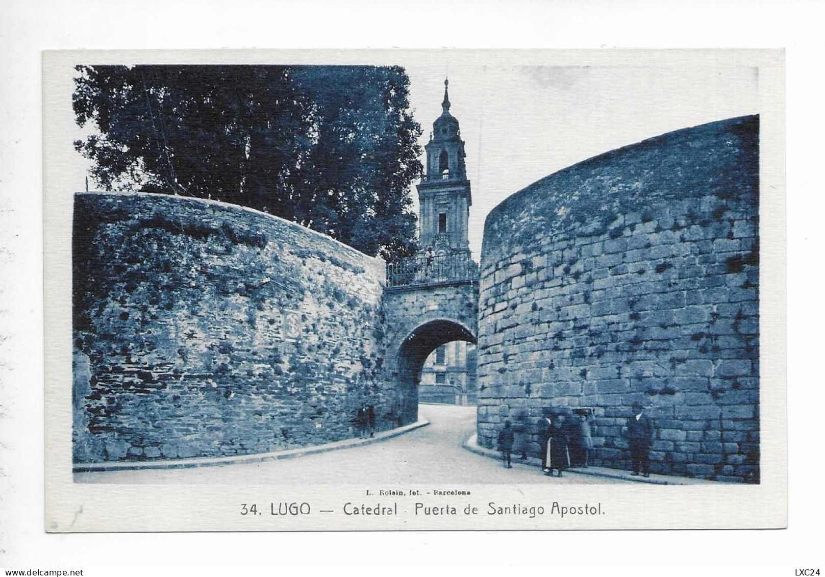 LUGO. CATEDRAL. PUERTA DE SANTIAGO APOSTOL. - Lugo