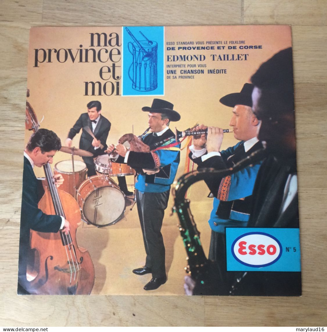 Disque Souple ESSO Ma Province Et Moi N°5 Provence Corse - Speciale Formaten