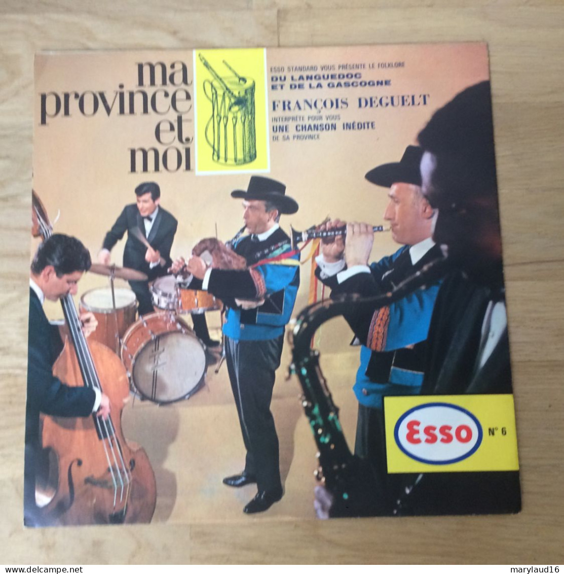 Disque Souple ESSO Ma Province Et Moi N°6 Languedoc Gascogne - Speciale Formaten