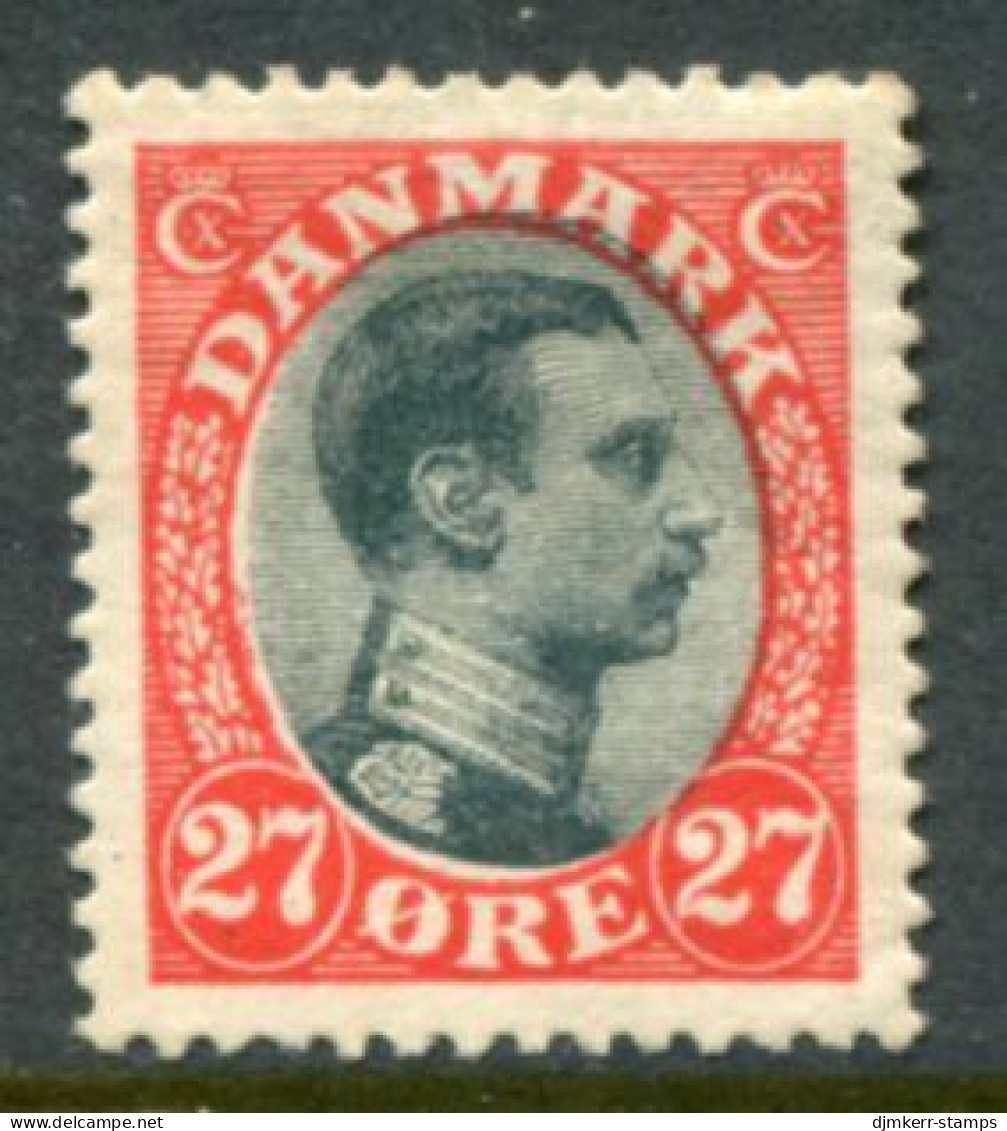 DENMARK 1918 King Christian X Definitive 27 Øre  MNH / **..  Michel 101 - Ungebraucht