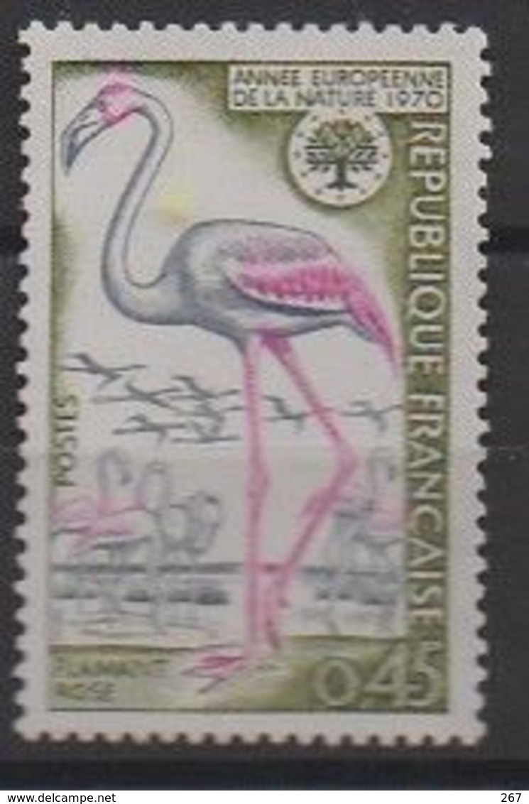 FRANCE N° 1634 * *  Oiseaux Flamant Rose - Flamants