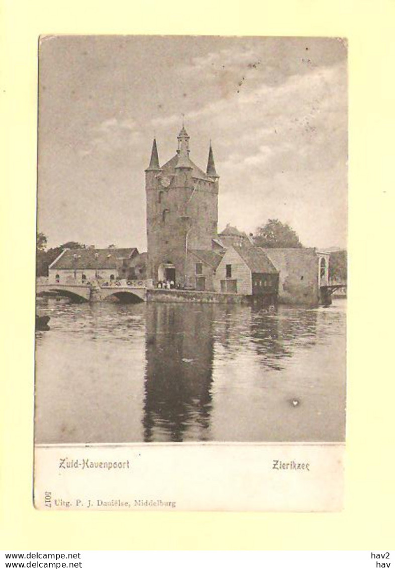 Zierikzee Zuid-Havenpoort 1909 RY28631 - Zierikzee