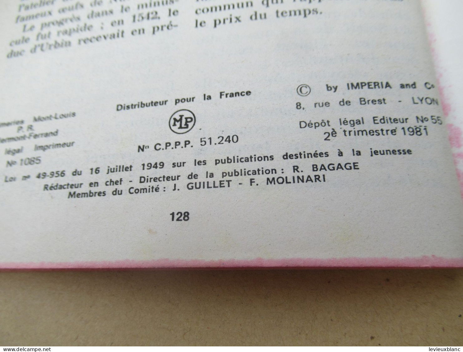 Album BD ancien / Petit format/OLIVER/ N°432/  Editions Impéria Lyon/ 1981     BD188
