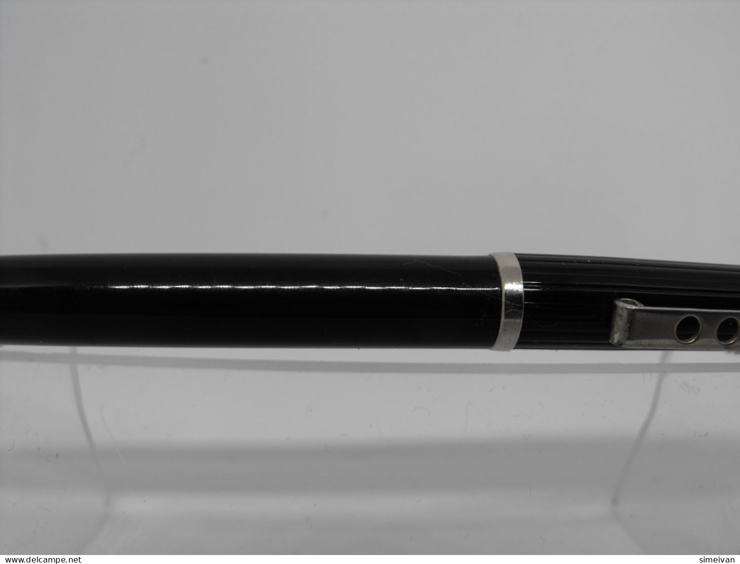 Vintage Ballpoint Pen RENOX Austria Black Plastic #0779 - Pens