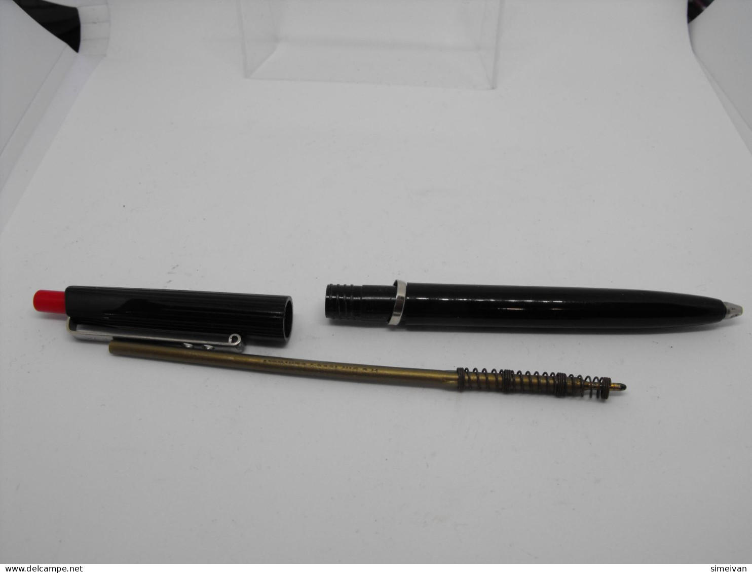 Vintage Ballpoint Pen RENOX Austria Black Plastic #0779