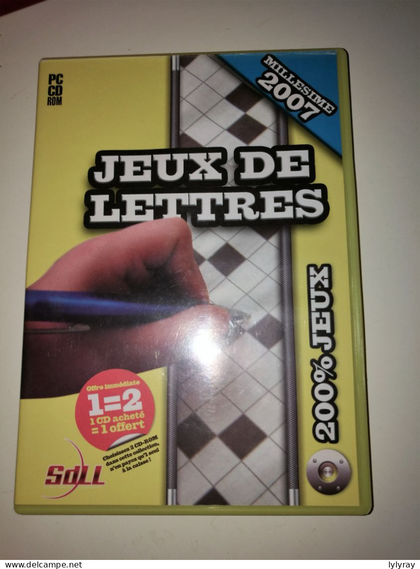 JEUX DE LETTRES Millésime 2007 Sur PC - PC-Games