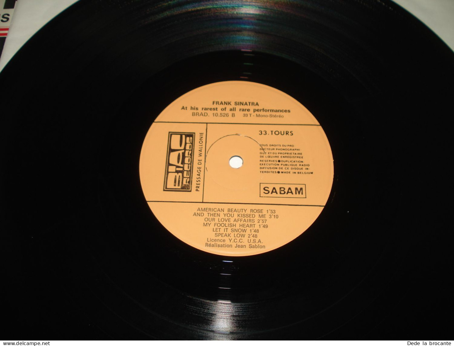 B8 / Frank Sinatra / Perry Como - 2 X LP  - BRAD 10526-527 - Bel  1979  M/EX