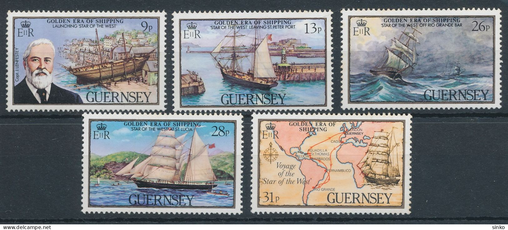 1983. Guernsey - Transport - Andere(Zee)