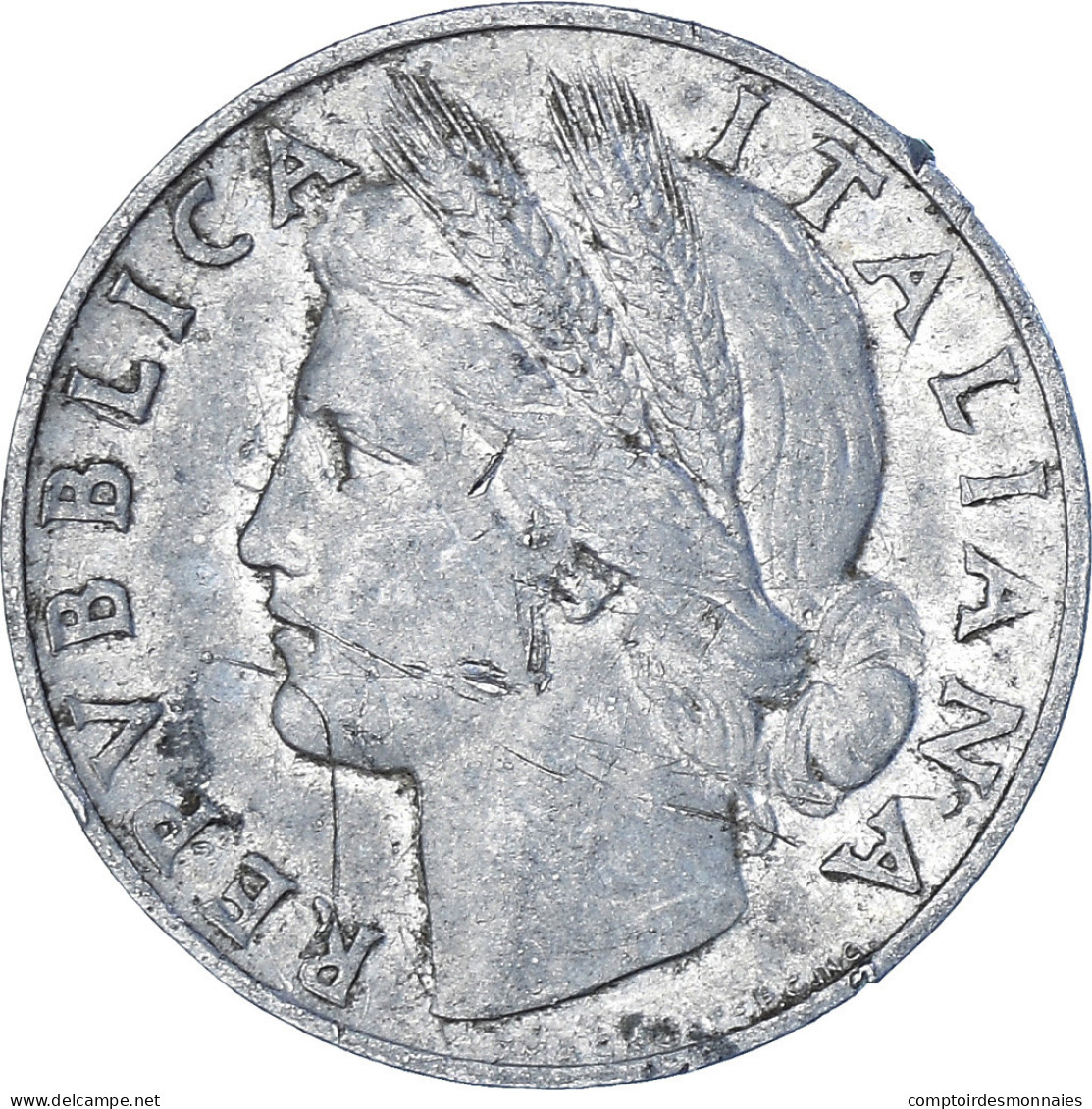 Monnaie, Italie, Lira, 1948, Rome, TB, Aluminium, KM:87 - 1 Lira