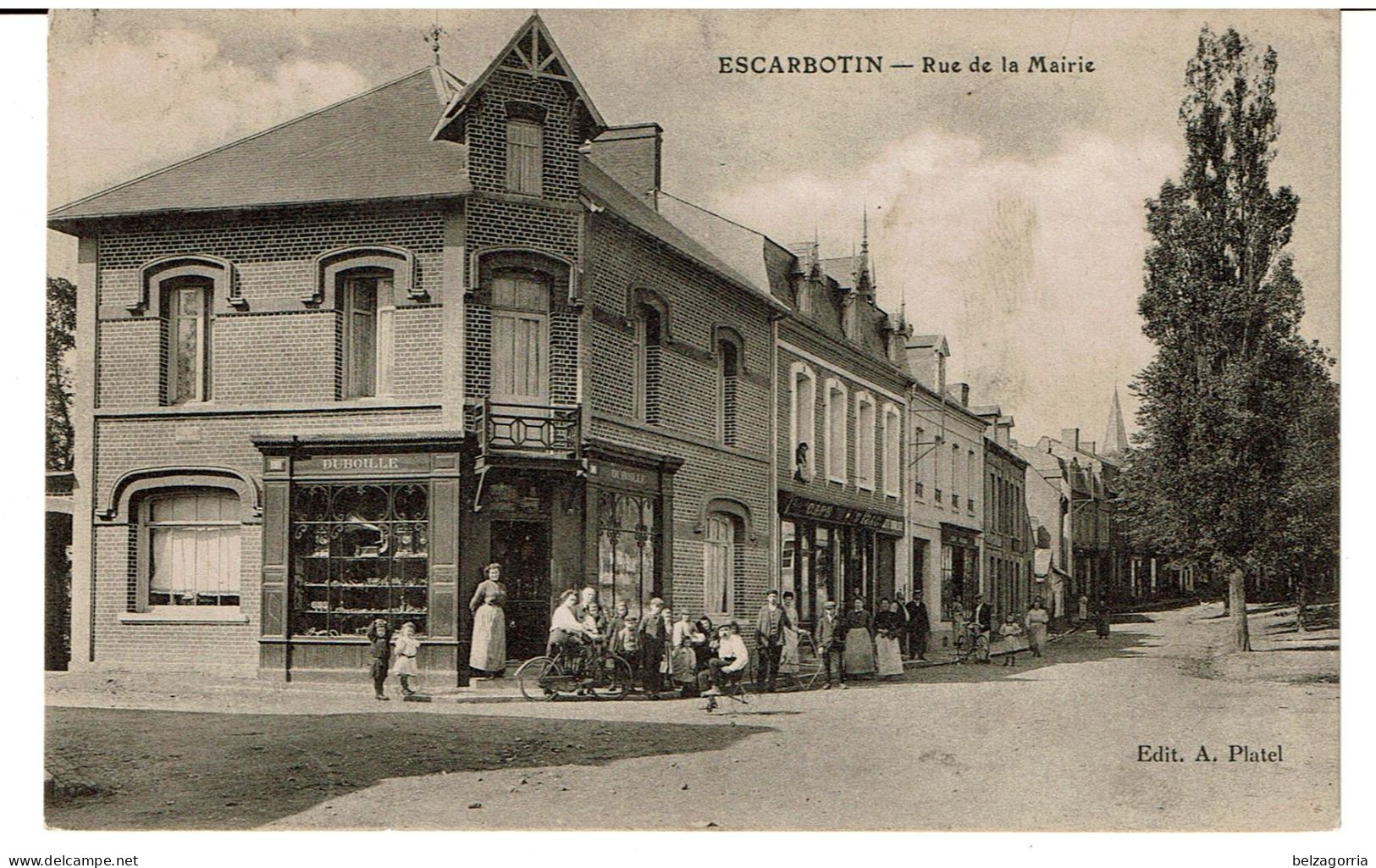 ESCABOTIN-FRIVILLE - Rue De La Mairie - Friville Escarbotin