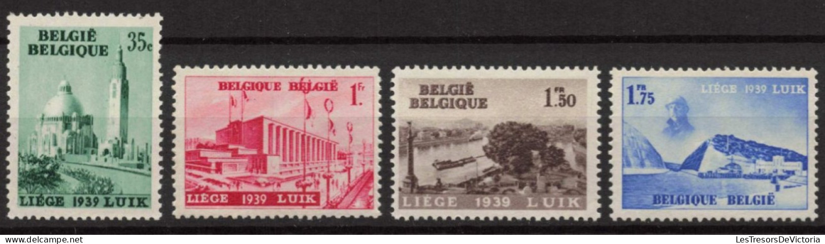 Belgique 1938 - COB 484/87 MNH ** - Cote 15 - Exposition De L'eau à Liège - Ungebraucht