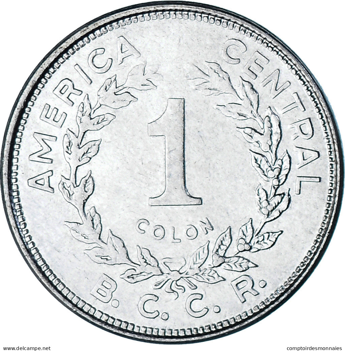 Monnaie, Costa Rica, Colon, 1991, TTB, Acier Inoxydable, KM:210.1 - Costa Rica