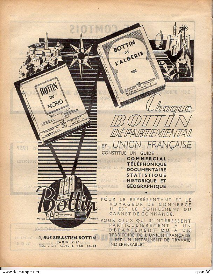 ANNUAIRE - 38 - Département Isère - Année 1957 édition Didot-Bottin - 154 Pages - Telephone Directories