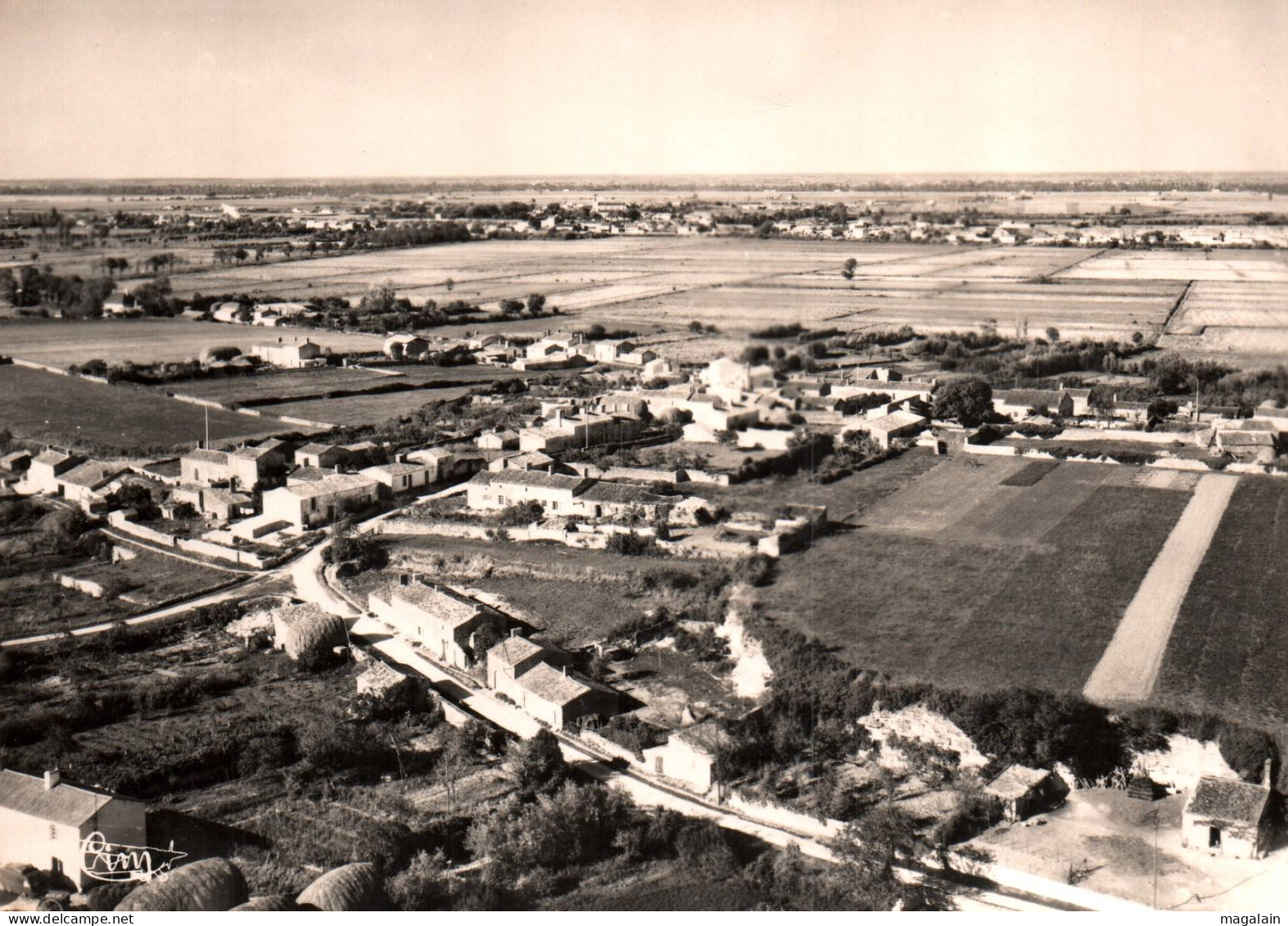 Aisne : Vue Panoramique Aérienne (cpsm) - Chaille Les Marais