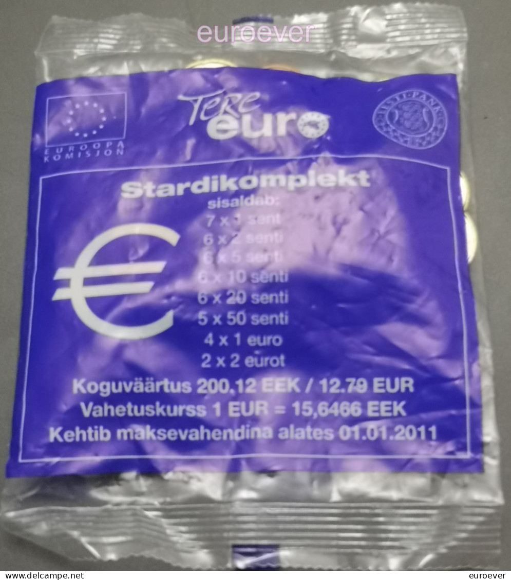 12.79 Euro Starterkit 2011 Estland / Estonia UNC - Estonia