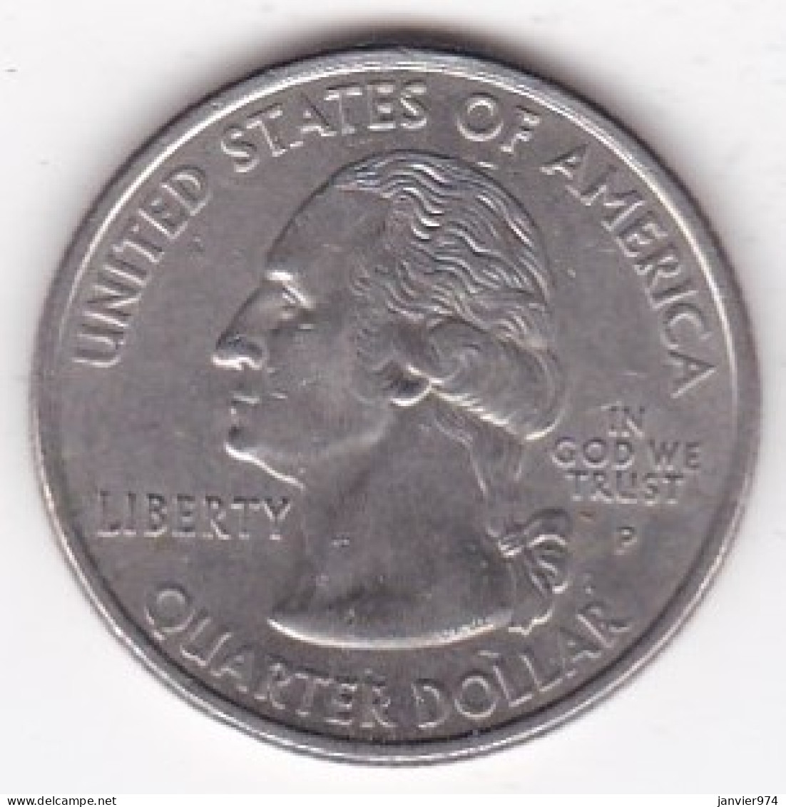 Caroline Du Sud Quarter Dollar 2000 P, Georges Washington, Cupronickel KM# 307 - 1999-2009: State Quarters