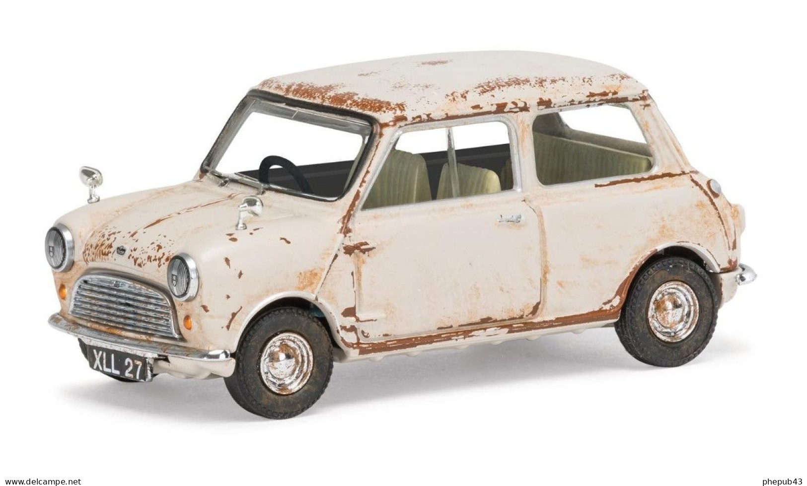 Austin Mini Se7en Deluxe - 1959 - Farina Grey - The 4th Oldest Surviving Mini - Corgi (Vanguards) - Corgi Toys