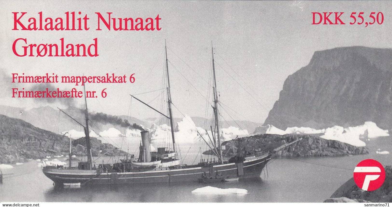 GREENLAND 327-328,unused Carnet,ships - Libretti