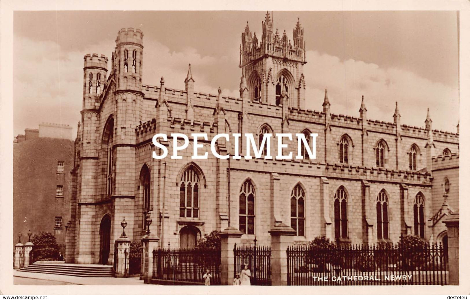 Photo Postcard The Cathedral - NEWRY - Armagh