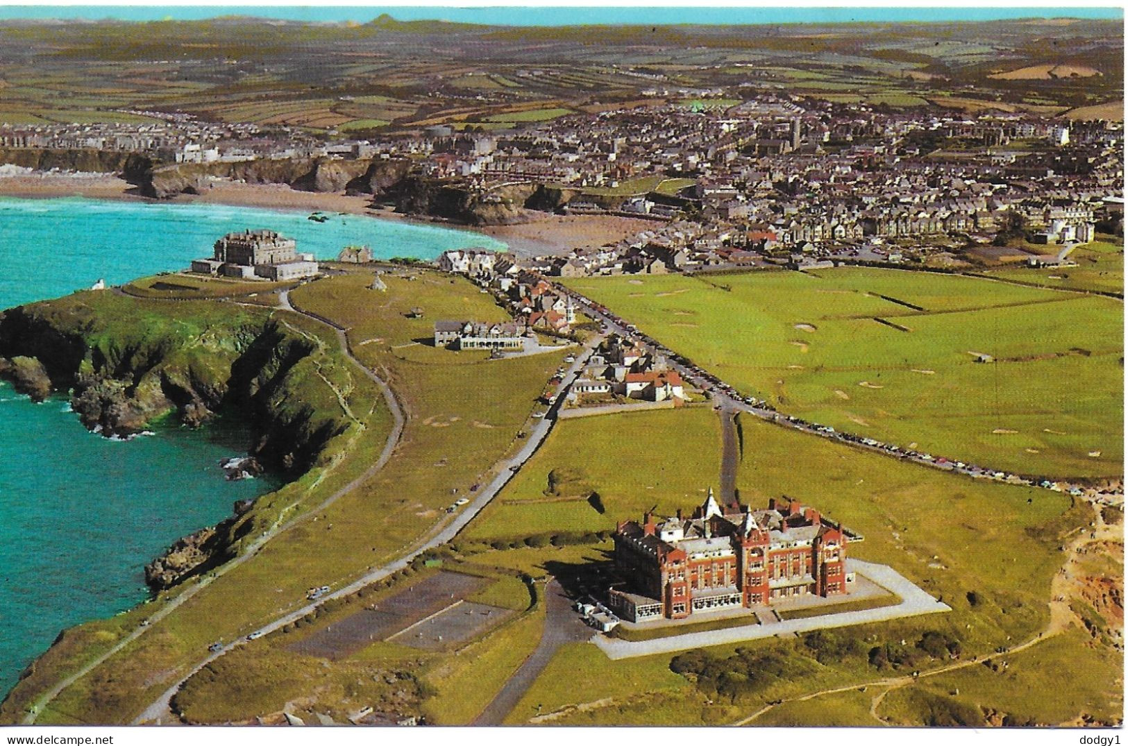 NEWQUAY, CORNWALL, ENGLAND. UNUSED POSTCARD   Fg4 - Newquay