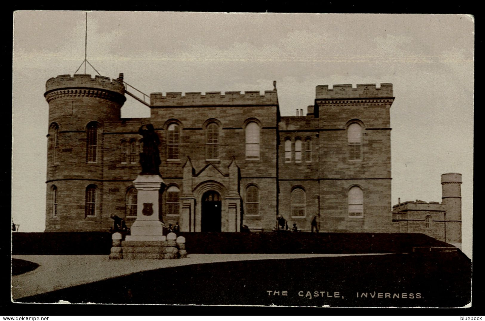 Ref 1624 - Early Postcard - The Castle Inverness - Inverness-shire Scotland - Inverness-shire