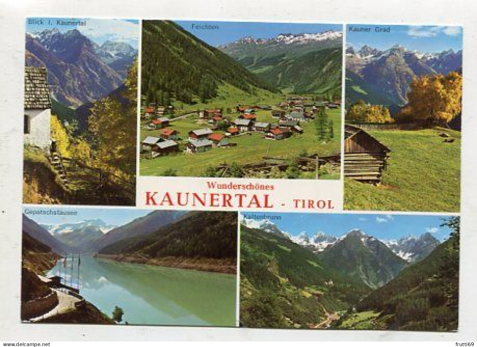 AK 154798 AUSTRIA - Kaunertal - Kaunertal