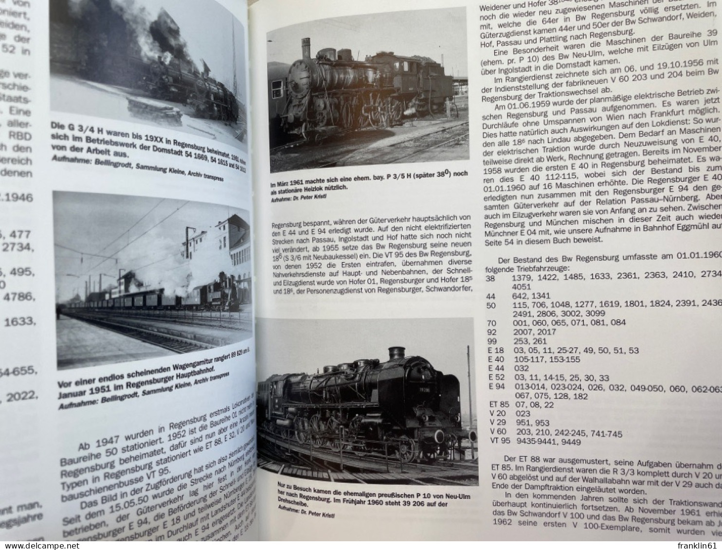 Eisenbahnknoten Regensburg : 140 Jahre Schienenverkehr In Der Domstadt. - Transport