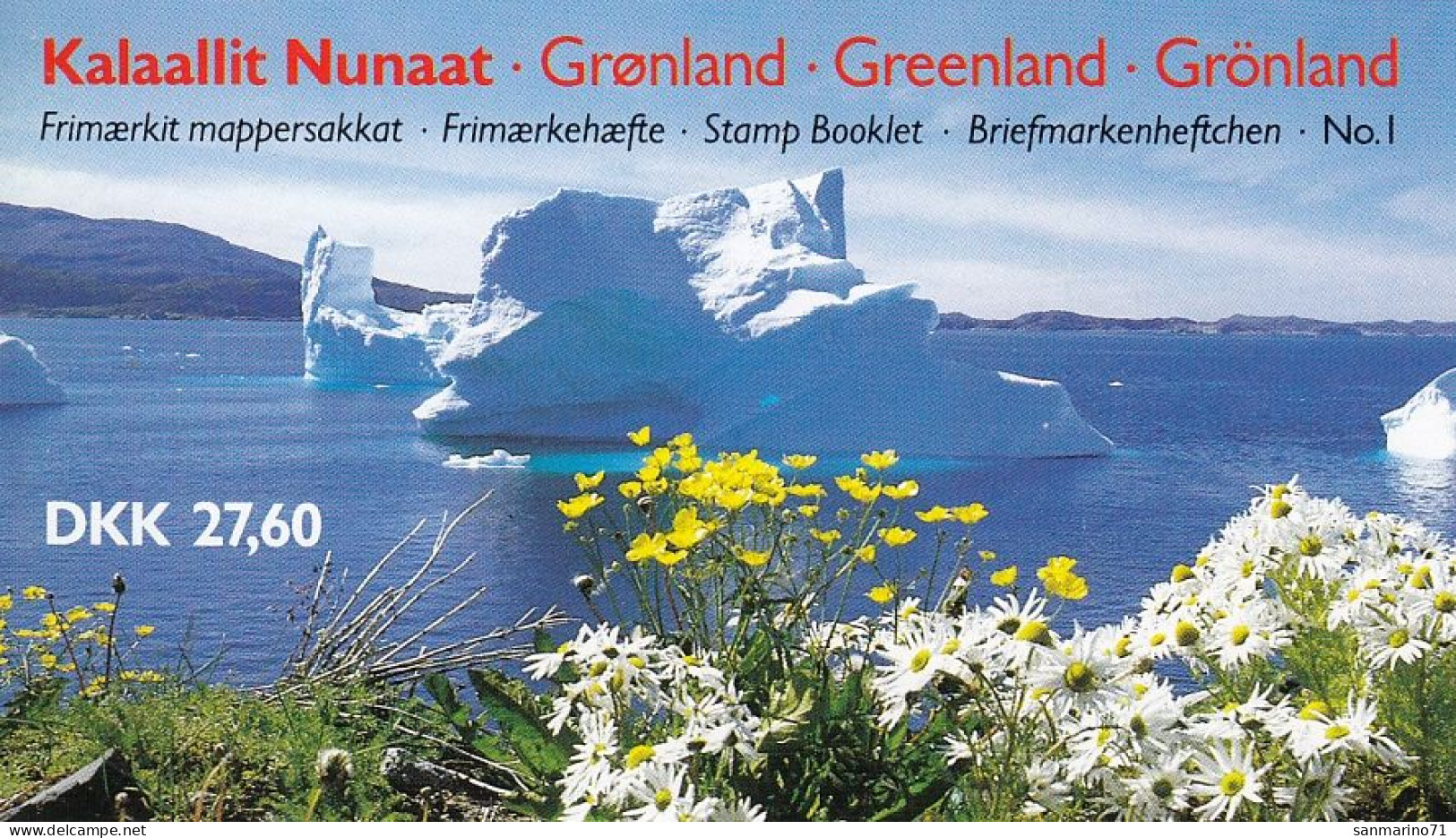 GREENLAND Carnet 1,unused - Markenheftchen