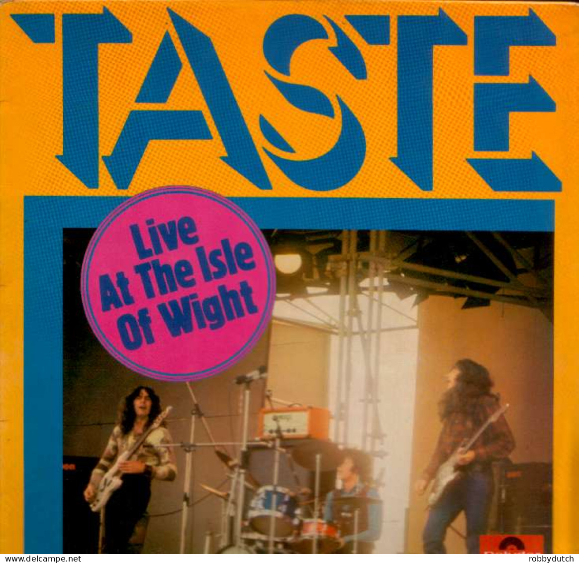 * LP *  TASTE - LIVE AT THE ISLE OF WIGHT (England 1971 EX!!) - Blues