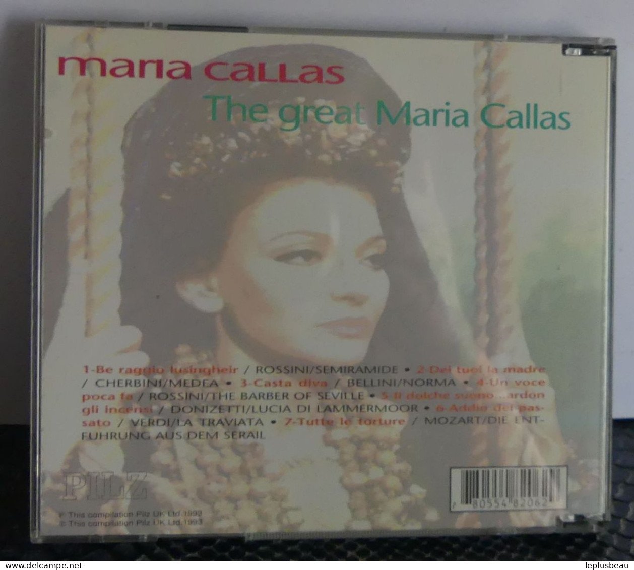 CD Maria Callas - Opéra & Opérette