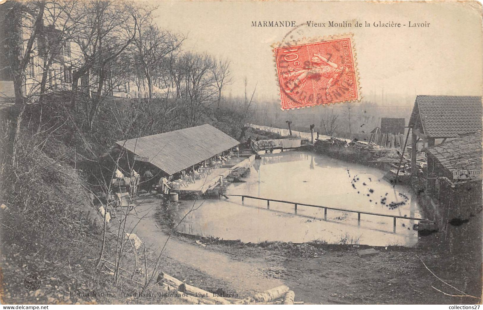 47-MARMANDE- VIEUX MOULIN DE LA GLACIERE - LAVOIR - Marmande