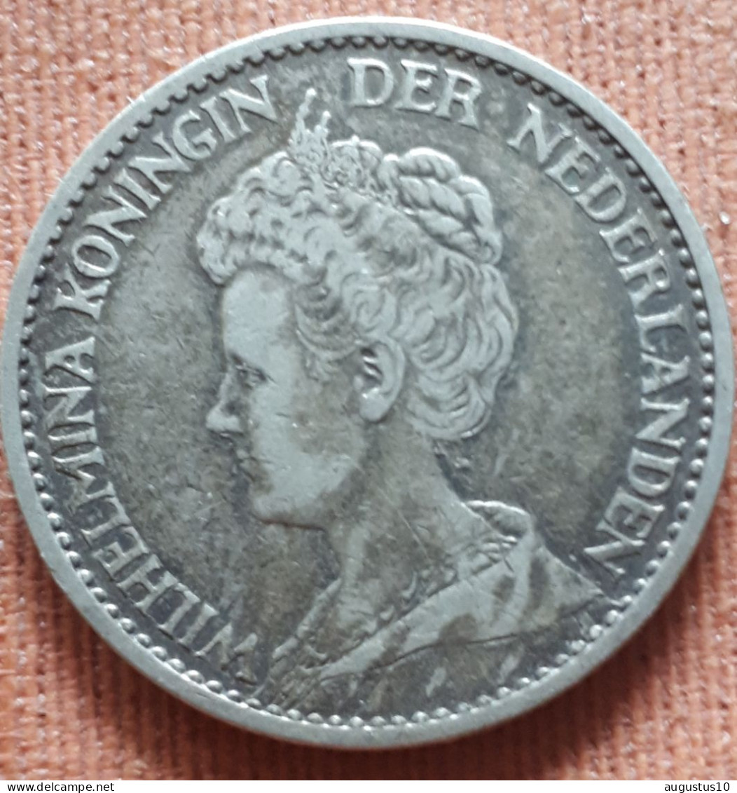 NEDERLAND :  MOOIE 1 GULDEN 1914 KM 161.1 SCHAARS TYPE - 1 Gulden