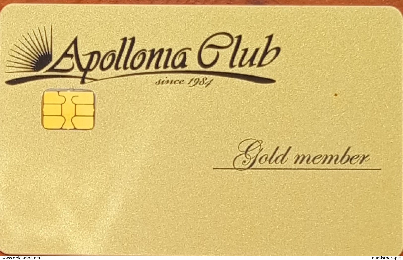 Apollonia Club Gold Member : Gevgelija Georgie - Casino Cards
