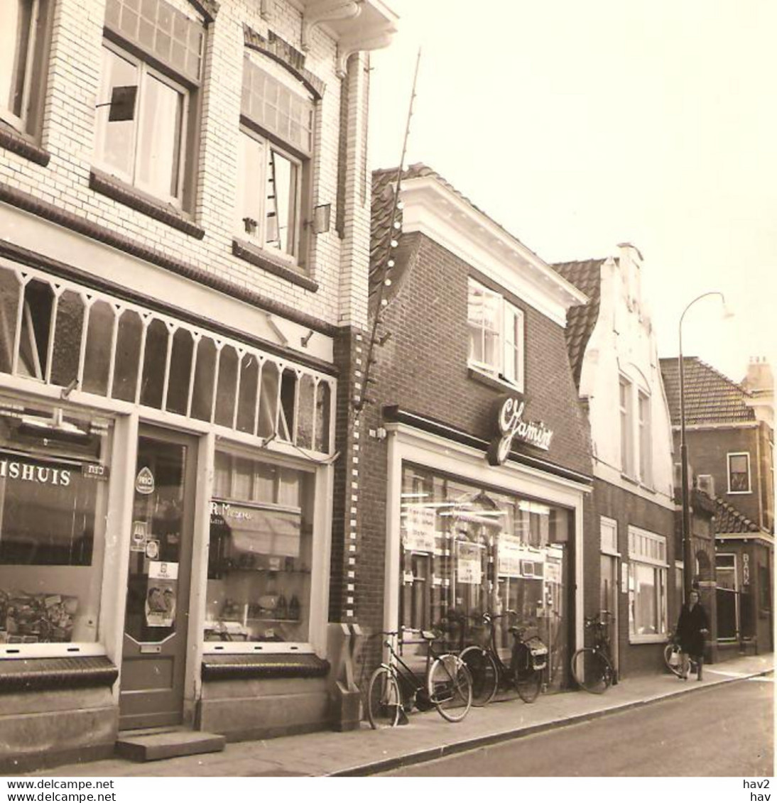 Franeker Dijkstraat Jamin, Vishuis 1965 JAM775 - Franeker