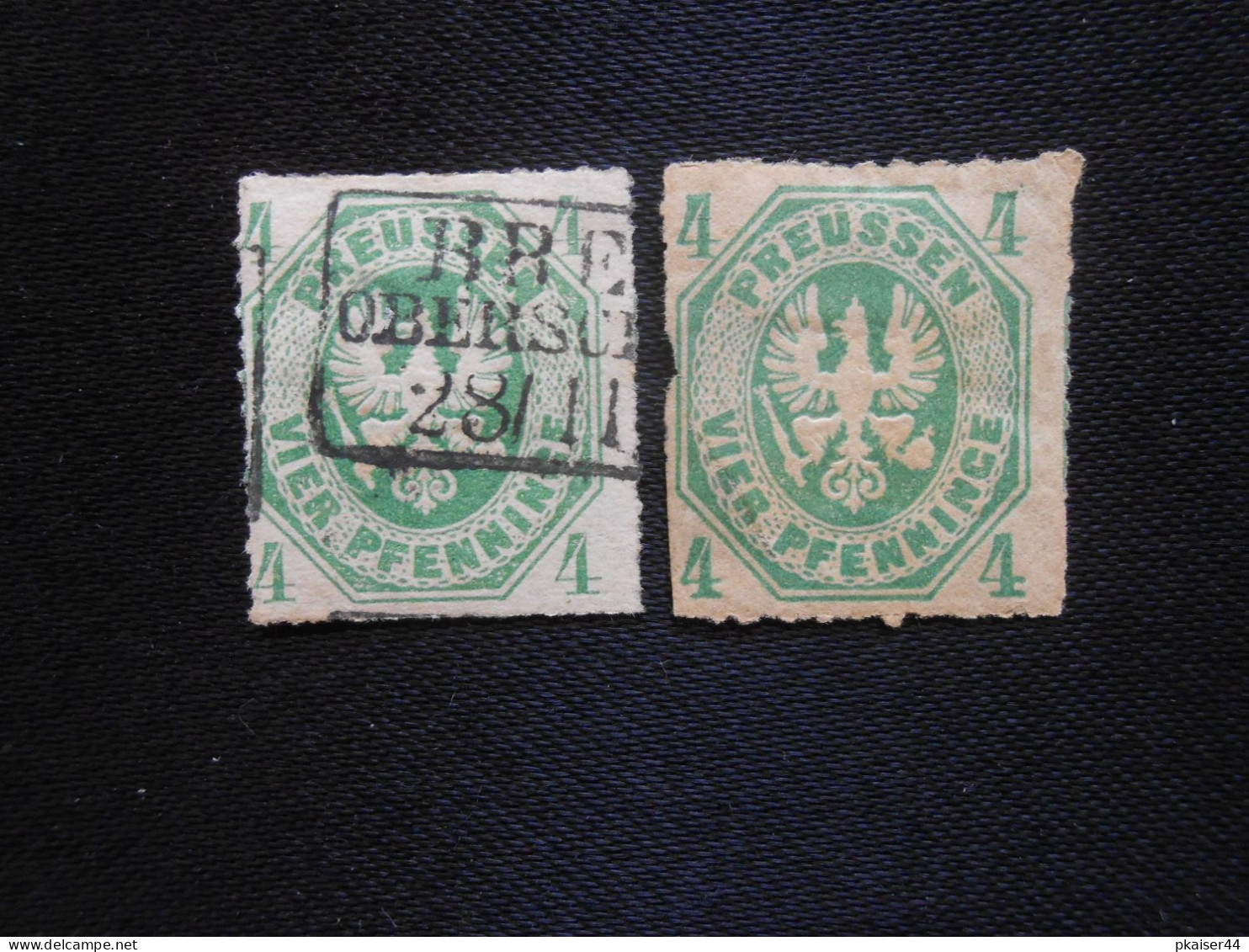 Preussen  Mi 14b/14a*   1861 - Mi 85 € - Mint