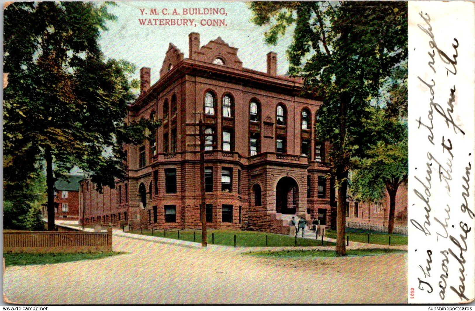 Connecticut Waterbury Y M C A Building 1907 - Waterbury