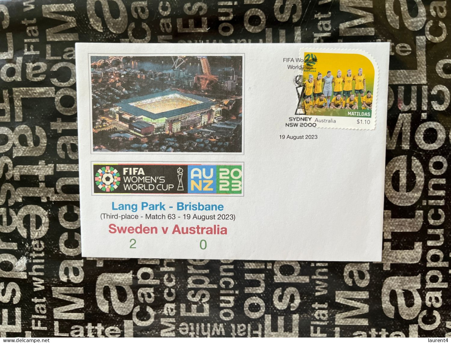 (folder 20-8-2023) Australia Post - 2023 FIFA 2023 Folder + Cover Matildas Team (Presentation Pack + Cover) - Presentation Packs