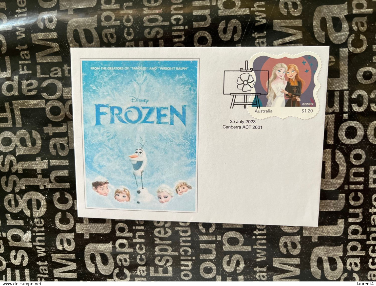 (folder 20-8-2023) Movie - Movie FROZEN 1 & 2 (+ 1 Frozen Cover - Postmarked 25-7-2023) - Presentation Packs