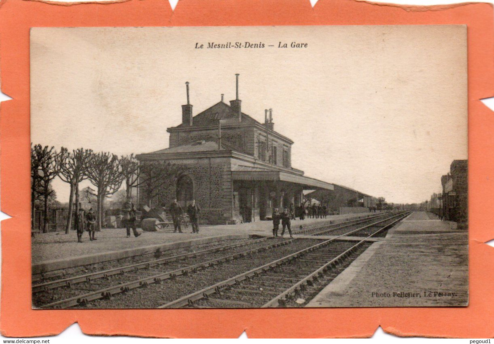 LE MESNIL-SAINT-DENIS  (YVELINES)  LA GARE   Achat Immédiat - Le Mesnil Saint Denis